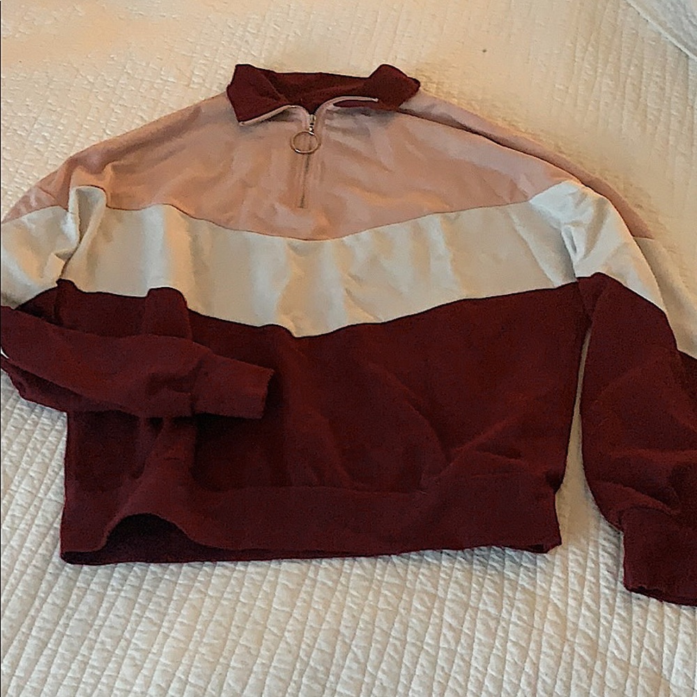 romwe quarter zip